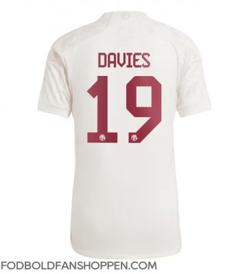 Bayern Munich Alphonso Davies #19 Tredjetrøje 2023-24 Kortærmet